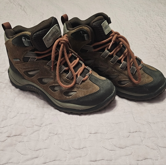 Merrell Shoes - Merrell Brown Hiking Shoes